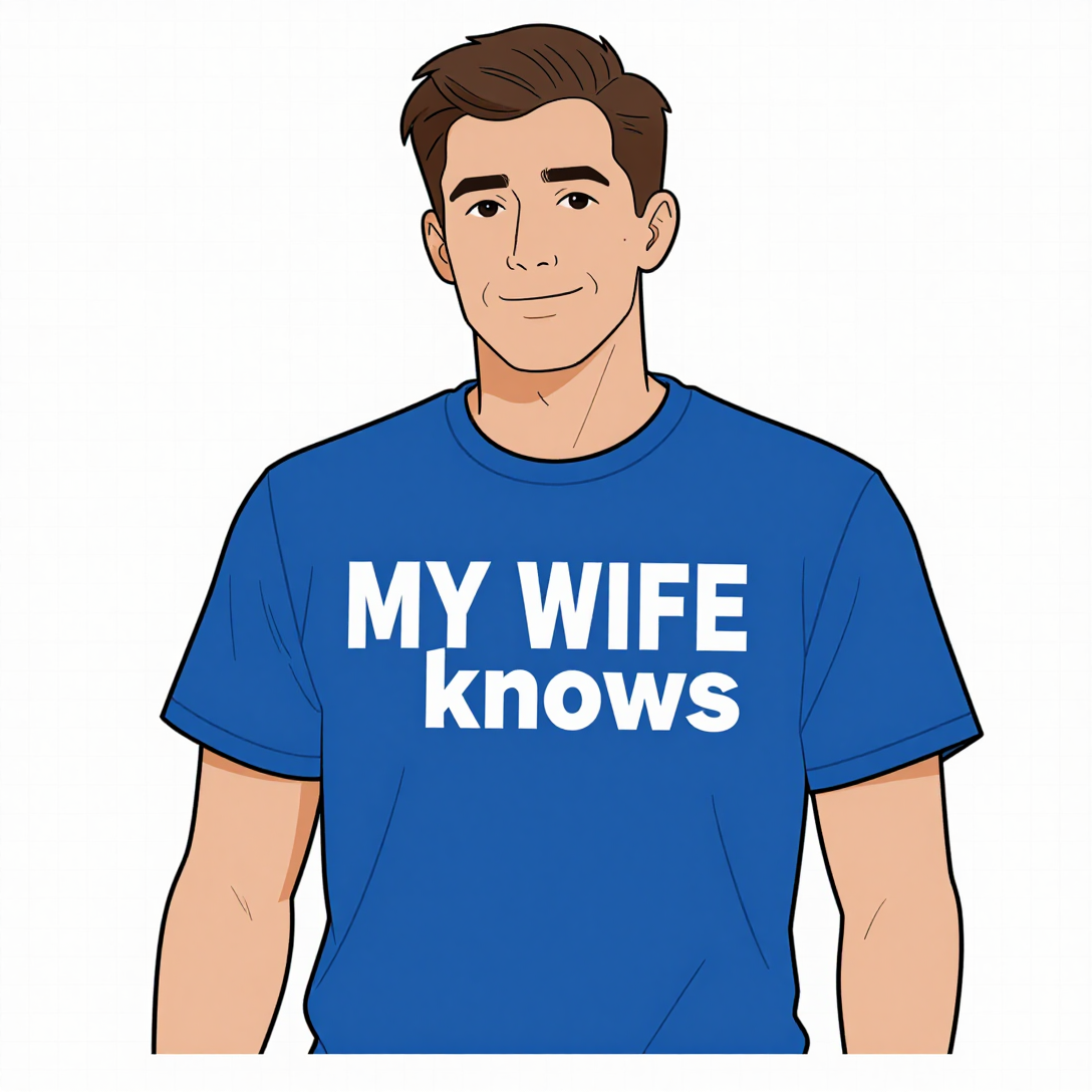 My Wife Knows Short Sleeve T-shirt